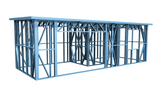 Конструкция - бунгало 3x8m (24m²)